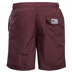 Duke Mens Yarrow Kingsize Full Length Swim Short - 4XL, Burgundy