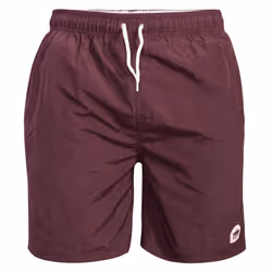 Duke Mens Yarrow Kingsize Full Length Swim Short - 5XL, Burgundy