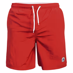 Duke Mens Yarrow Kingsize Full Length Swim Short - 5XL, Red