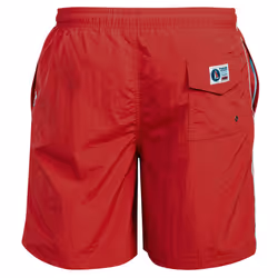 Duke Mens Yarrow Kingsize Full Length Swim Short - 5XL, Red