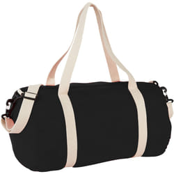 Bullet The Cotton Barrel Duffel (Pack Of 2) - 45 x 25 x 25cm, Solid Black