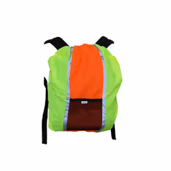 Yoko Rucksack / Backpack Visibility Enhancing Cover (Pack of 2) - One Size, Hi Vis Yellow/Orange