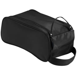 Quadra Teamwear Shoe Bag - 9 Litres (Pack of 2) - One Size, Black