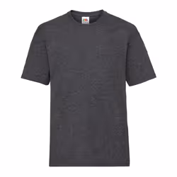 Fruit Of The Loom Childrens/Kids Unisex Valueweight Short Sleeve T-Shirt (Pack of 2) - 12-13, Dark Heather