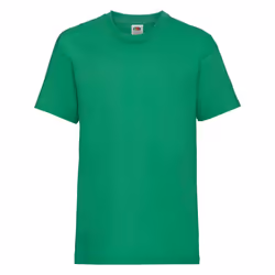 Fruit Of The Loom Childrens/Kids Unisex Valueweight Short Sleeve T-Shirt (Pack of 2) - 12-13, Kelly Green