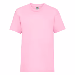 Fruit Of The Loom Childrens/Kids Unisex Valueweight Short Sleeve T-Shirt (Pack of 2) - 12-13, Light Pink