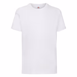 Fruit Of The Loom Childrens/Kids Unisex Valueweight Short Sleeve T-Shirt (Pack of 2) - 12-13, White