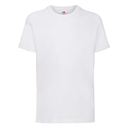 Fruit Of The Loom Childrens/Kids Unisex Valueweight Short Sleeve T-Shirt (Pack of 2) - 12-13, White