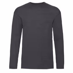 Fruit Of The Loom Childrens/Kids Long Sleeve T-Shirt (Pack of 2) - 3-4, Dark Heather