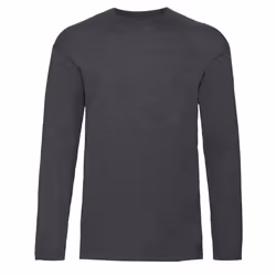 Fruit Of The Loom Childrens/Kids Long Sleeve T-Shirt (Pack of 2) - 5-6, Dark Heather