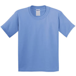 Gildan Childrens Unisex Heavy Cotton T-Shirt (Pack Of 2) - L, Carolina Blue