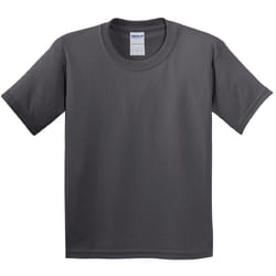 Gildan Childrens Unisex Heavy Cotton T-Shirt (Pack Of 2) - XS, Charcoal