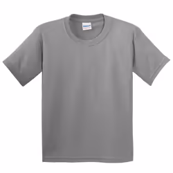 Gildan Childrens Unisex Heavy Cotton T-Shirt (Pack Of 2) - XS, Sport Grey