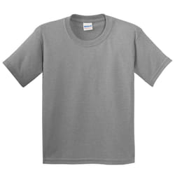Gildan Childrens Unisex Heavy Cotton T-Shirt (Pack Of 2) - XS, Sport Grey