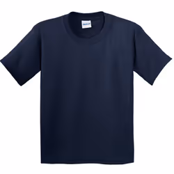 Gildan Childrens Unisex Soft Style T-Shirt (Pack Of 2) - XS, Navy
