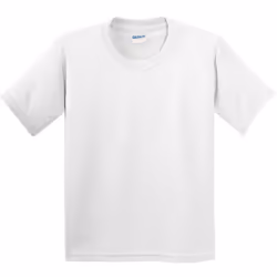 Gildan Childrens Unisex Soft Style T-Shirt (Pack Of 2) - XS, White