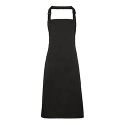 Premier Colours Bib Apron / Workwear (Pack of 2) - One Size, Black