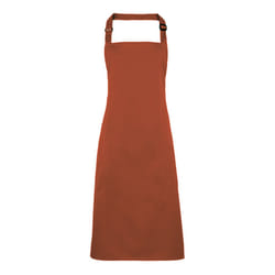 Premier Colours Bib Apron / Workwear (Pack of 2) - One Size, Chestnut