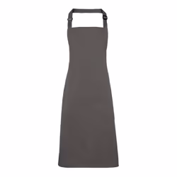 Premier Colours Bib Apron / Workwear (Pack of 2) - One Size, Dark Grey
