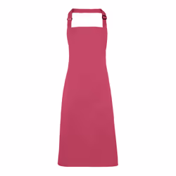 Premier Colours Bib Apron / Workwear (Pack of 2) - One Size, Fuchsia