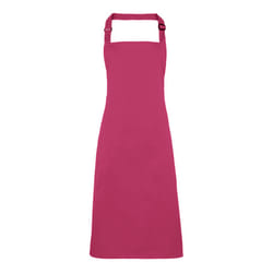 Premier Colours Bib Apron / Workwear (Pack of 2) - One Size, Fuchsia