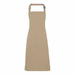 Premier Colours Bib Apron / Workwear (Pack of 2) - One Size, Khaki
