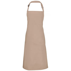 Premier Colours Bib Apron / Workwear (Pack of 2) - One Size, Latte