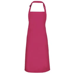Premier Colours Bib Apron / Workwear (Pack of 2) - One Size, Magenta