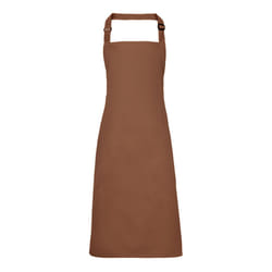 Premier Colours Bib Apron / Workwear (Pack of 2) - One Size, Mocha