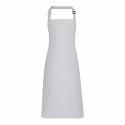 Premier Colours Bib Apron / Workwear (Pack of 2) - One Size, Silver