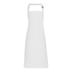 Premier Colours Bib Apron / Workwear (Pack of 2) - One Size, White