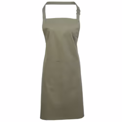 Premier Ladies/Womens Colours Bip Apron With Pocket / Workwear (Pack of 2) - One Size, Sage