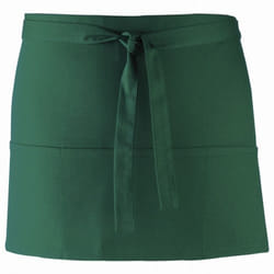 Premier Ladies/Womens Colours 3 Pocket Apron / Workwear (Pack of 2) - One Size, Bottle