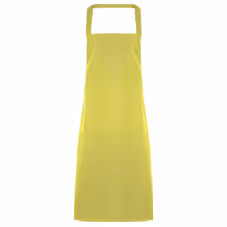 Premier Ladies/Womens Slim Apron (no Pocket) / Workwear (Pack of 2) - One Size, Lime