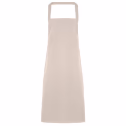 Premier Ladies/Womens Slim Apron (no Pocket) / Workwear (Pack of 2) - One Size, Natural