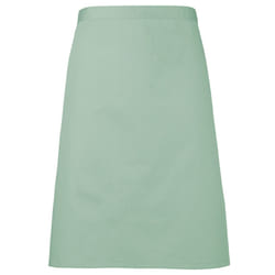 Premier Ladies/Womens Mid-Length Apron (Pack of 2) - One Size, Teal