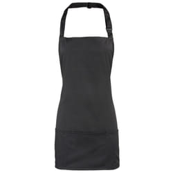 Premier Colours 2-in-1 Apron / Workwear (Pack of 2) - One Size, Black