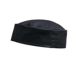 Premier Turn-Up Chefs Hat (Pack of 2) - S, Black