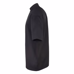 Premier Unisex Studded Front Short Sleeve Chefs Jacket (Pack of 2) - 2XL, Black