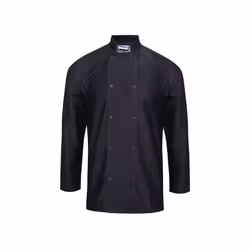 Premier Unisex Denim Chefs Jacket (Pack of 2) - L, Black Denim