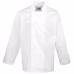 Premier Unisex Chefs Jacket (Pack of 2) - S, White