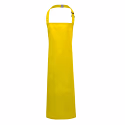 Premier Childrens/Kids Bib Apron (Pack of 2) - Junior, Yellow