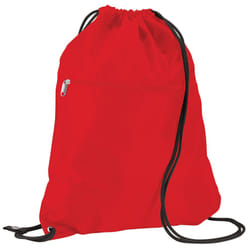 Quadra Premium Gymsac Over Shoulder Bag - 14 Litres (Pack of 2) - One Size, Classic Red