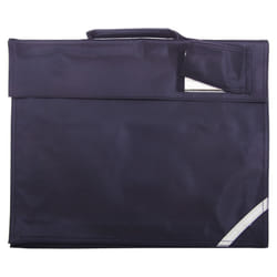 Quadra Junior Book Bag - 5 Litres (Pack of 2) - One Size, French Navy