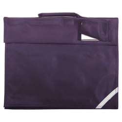 Quadra Junior Book Bag - 5 Litres (Pack of 2) - One Size, Purple