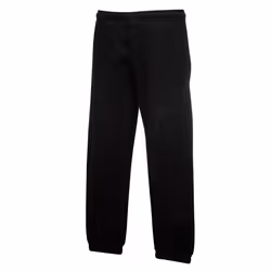 Fruit Of The Loom Kids Unisex Premium 70/30 Jog Pants / Jogging Bottoms (Pack of 2) - 12-13, Black