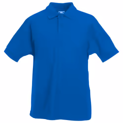 Fruit Of The Loom Childrens/Kids Unisex 65/35 Pique Polo Shirt (Pack of 2) - 12-13, Royal