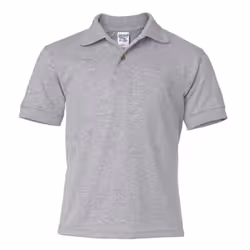 Gildan DryBlend Childrens Unisex Jersey Polo Shirt (Pack Of 2) - S, Sport Grey