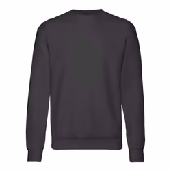 Fruit Of The Loom Kids Unisex Premium 70/30 Sweatshirt (Pack of 2) - 12-13 Years, Black