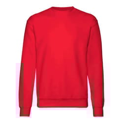 Fruit Of The Loom Kids Unisex Premium 70/30 Sweatshirt (Pack of 2) - 12-13 Years, Red